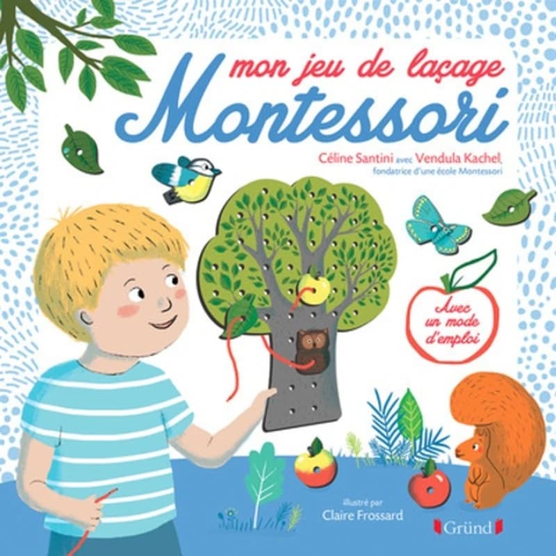 Mon jeu de laçage Montessori : Avec un mode d'emploi : [Image à découper]