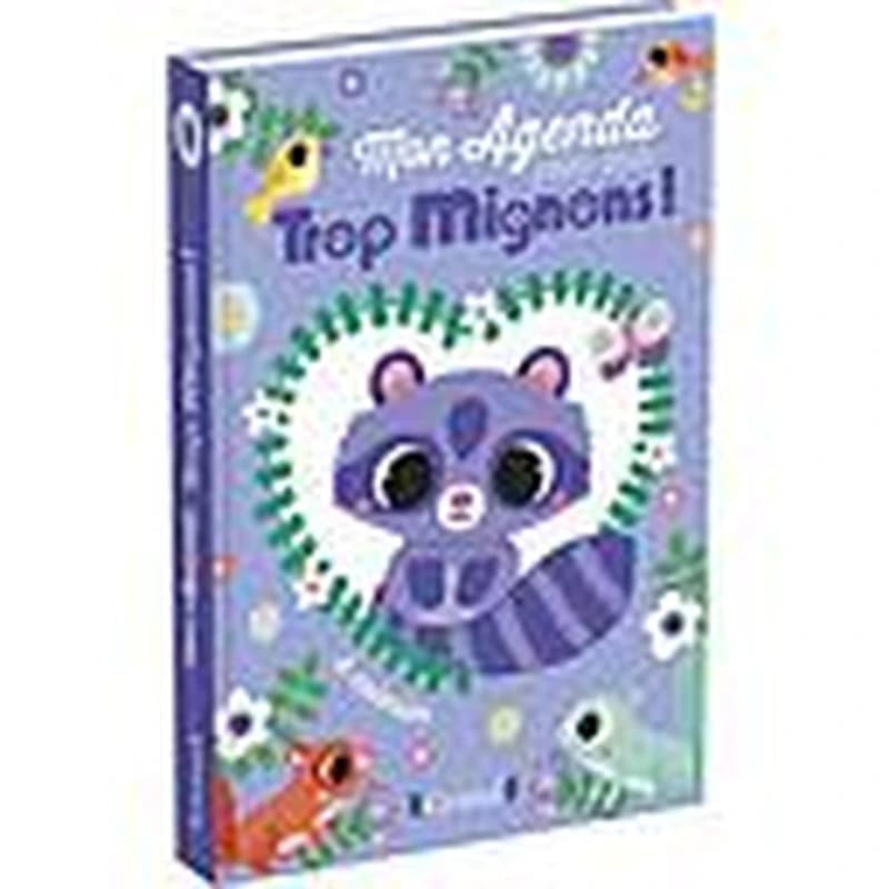 Mon agenda Trop Mignons ! - à colorier