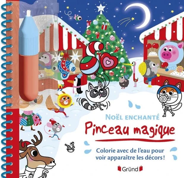 Pinceau magique : Noël enchanté