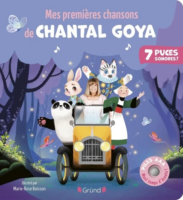 Mes premières chansons de Chantal Goya : 7 puces sonores !