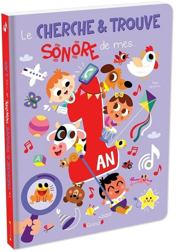 Le cherche & trouve sonore de mes 1 an