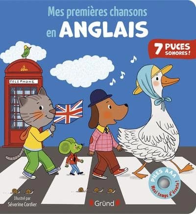 Mes premières chansons en anglais