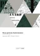 Revue Générale d'Administration
