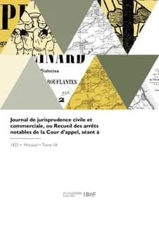 Journal de Jurisprudence Civile Et Commerciale