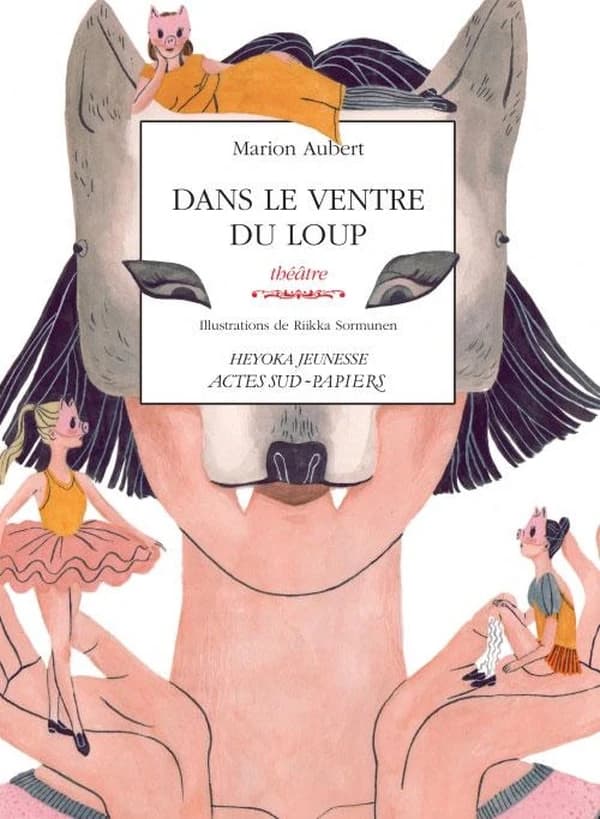 Dans le ventre du loup : une histoire dansée des "Trois petits cochons" : théâtre
