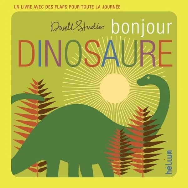 Bonjour dinosaure : un livre avec des flaps pour toute la journée