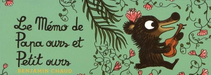 Le mémo de papa ours et petit ours