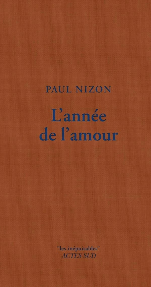 L'année de l'amour : roman
