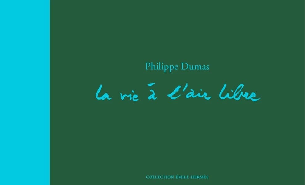 Carnet de croquis de Philippe Dumas illustrant le thème la vie à l'air libre : Musée Hermès ([Nouvelle éd.])