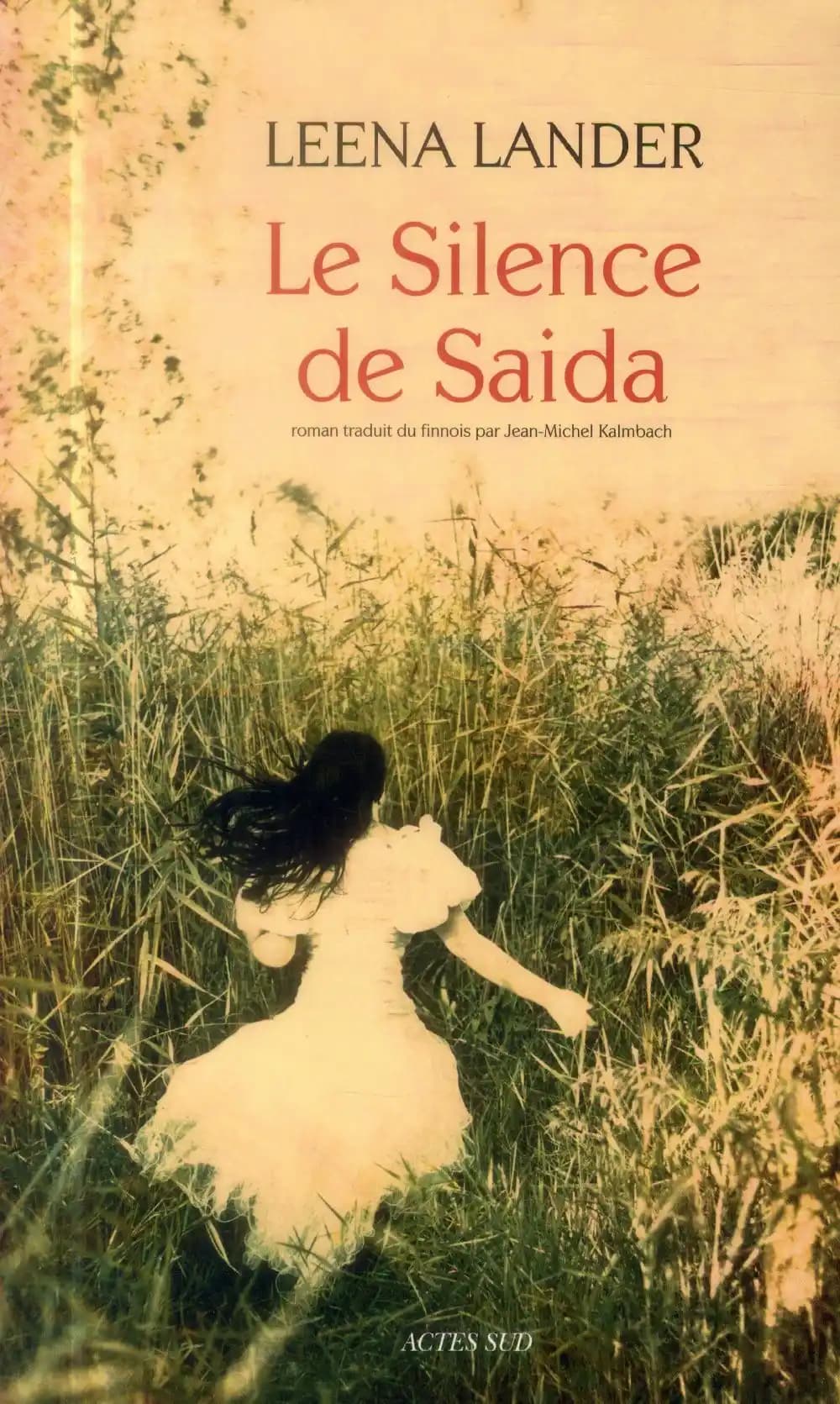 Le silence de Saida : roman