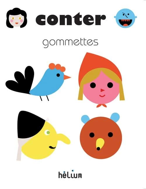 Conter ; gommettes