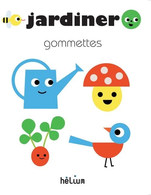 Jardiner ; gommettes