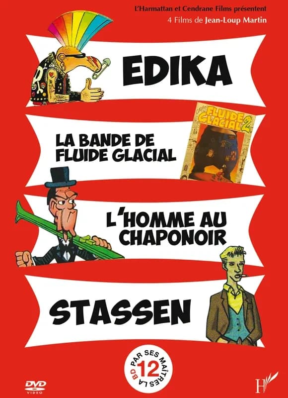 La BD par ses maitres ; Edika fluide glacial stassen