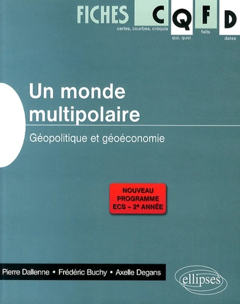 Un monde multipolaire  - Géopolitique et géoéconomie
