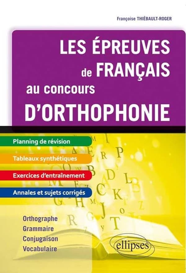 Les épreuves de français au concours d'orthophonie
