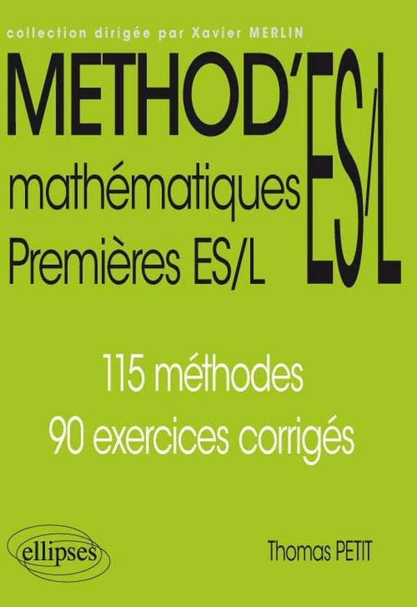 Mathématiques ; 1ères ES-L