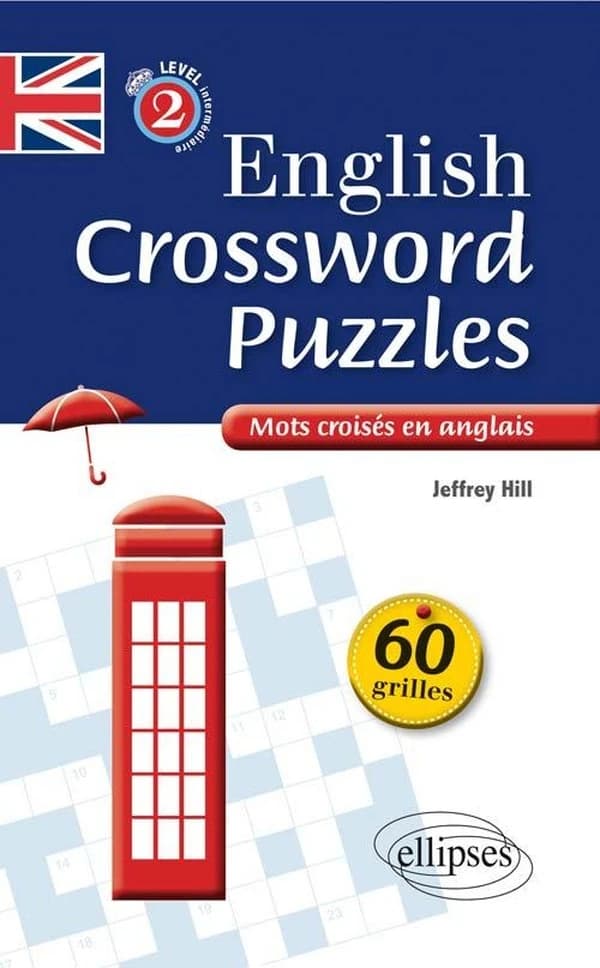 English Crossing Puzzles Level 2 intermédiaire : Mots croisés en anglais
