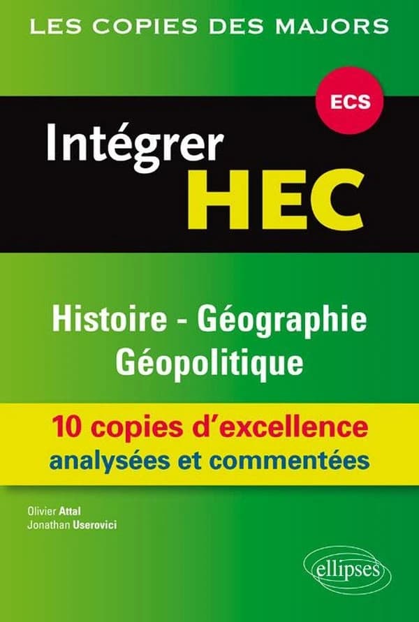 Intégrer HEC : histoire, géographie, géopolitique