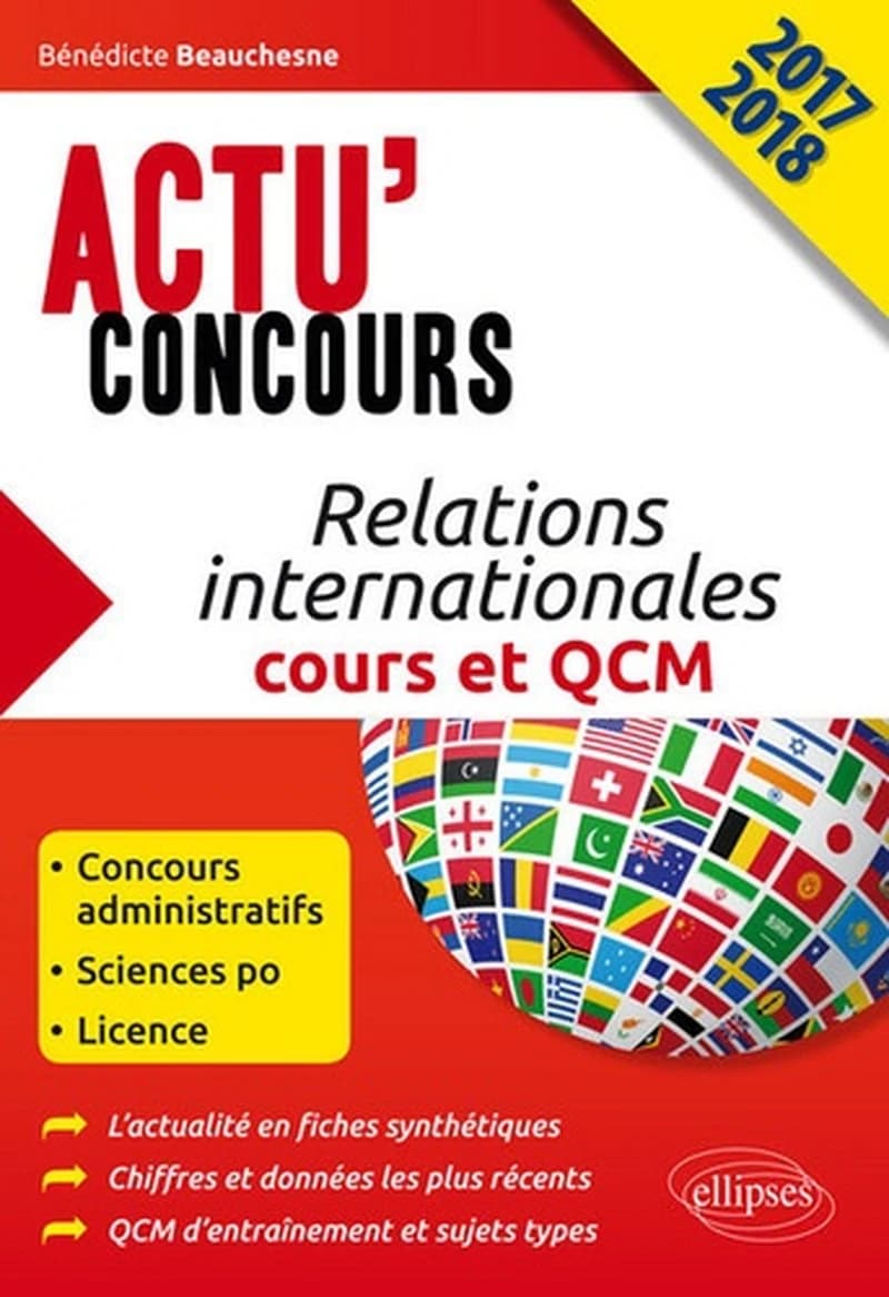 Relations internationales, 2017-2018 : cours et QCM