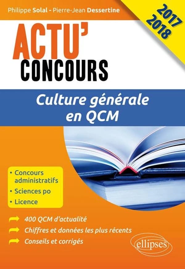 Culture générale en QCM : concours 2017-2018