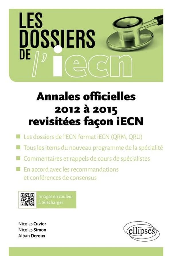 Annales officielles 2012 à 2015 revisitées façon iECN