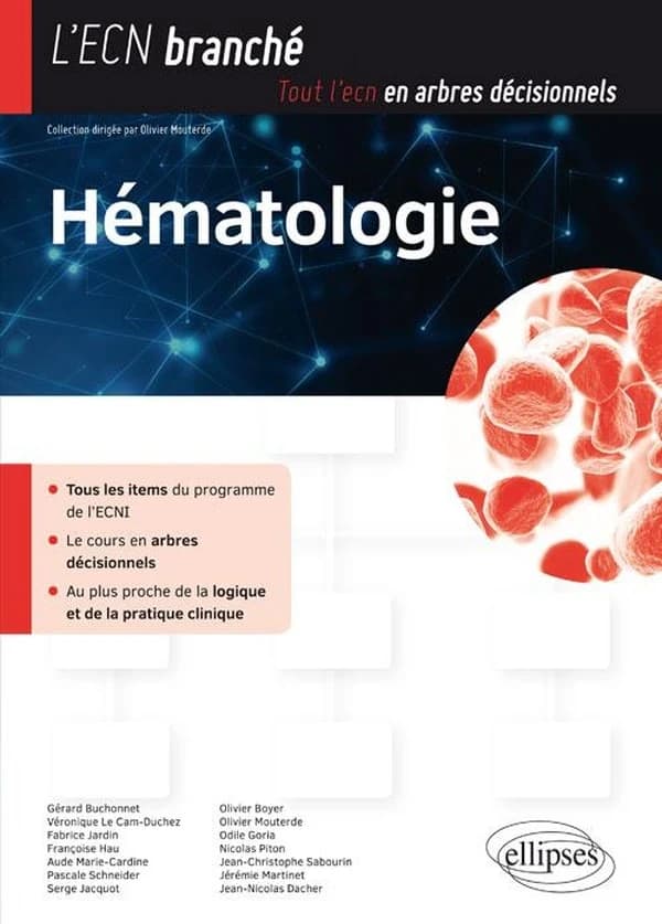 Hématologie : tous les items du programme de l'ECNI...