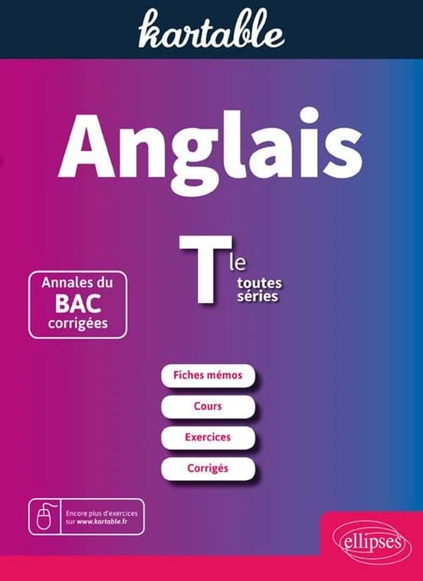 Anglais Tle toutes séries L, ES, S