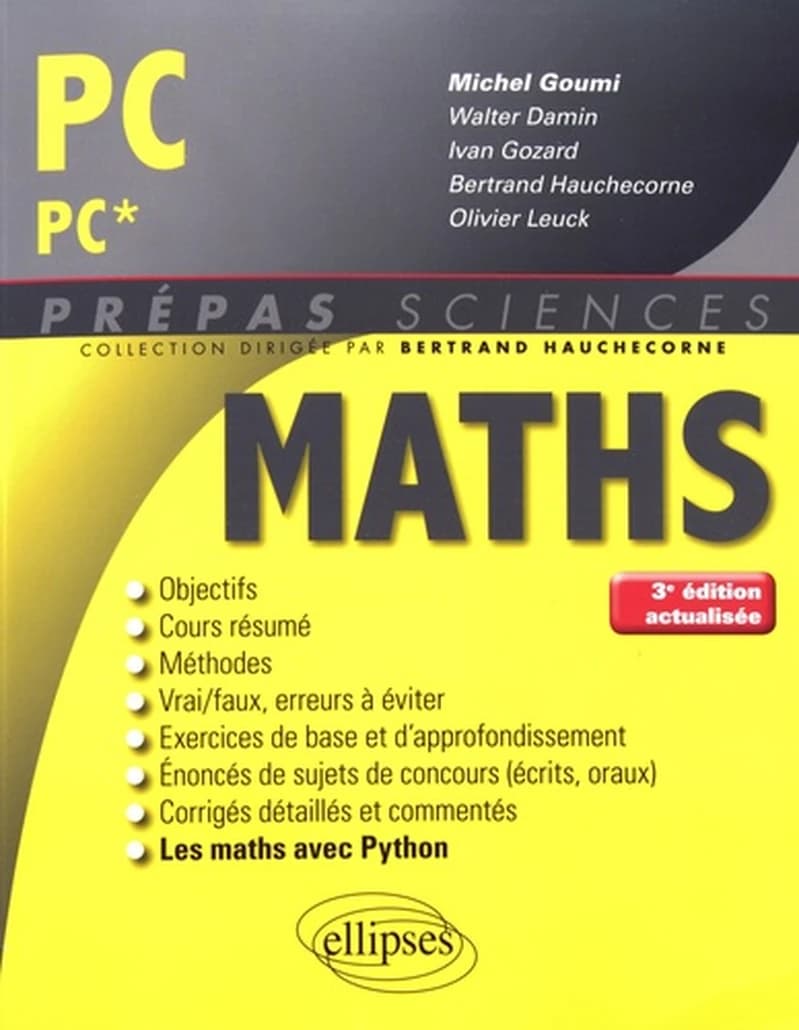 Mathématiques PC