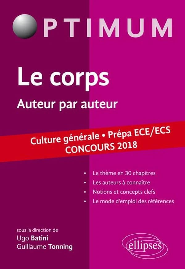 Le corps : auteur par auteur