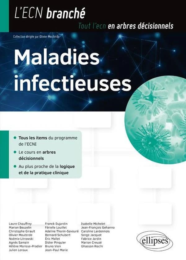 Maladies infectieuses : tous les items du programme de l'ECNI...
