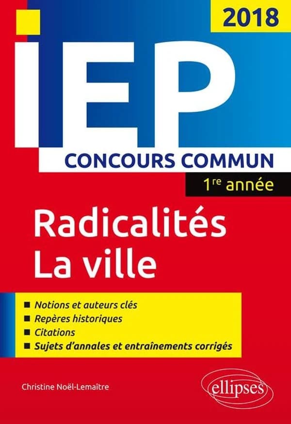 Radicalités, la ville ([Éd.] 2018) Christine Noël-Lemaître