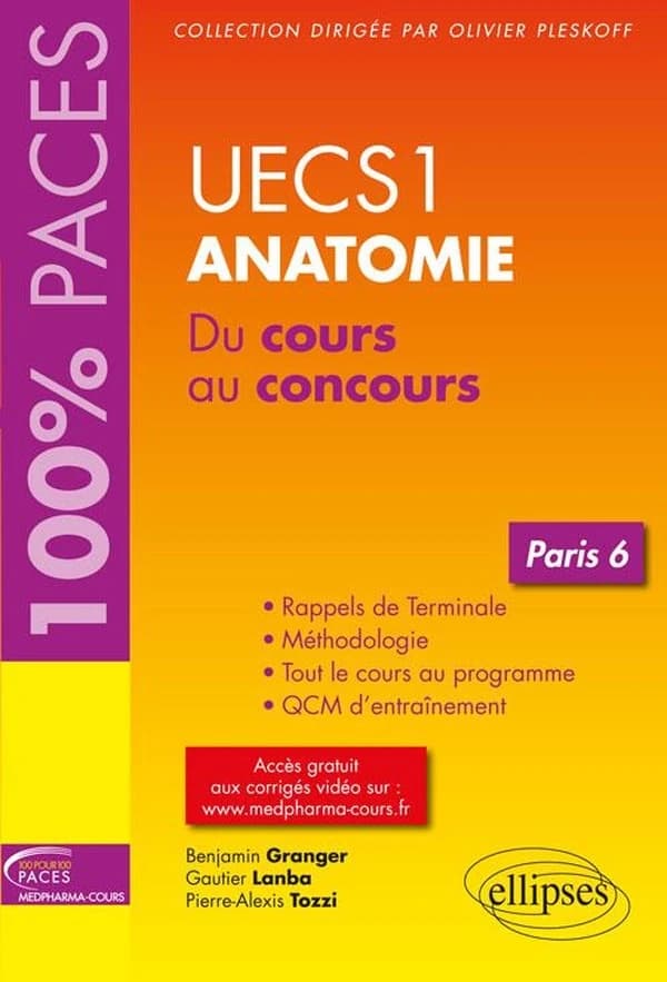 UECS1, anatomie : du cours au concours : Paris 6