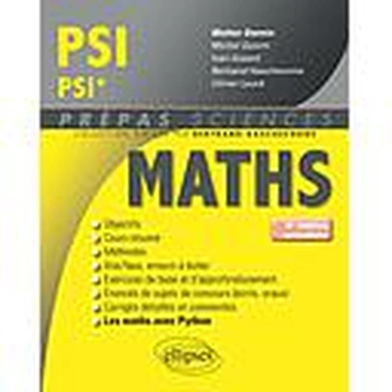 Mathématiques PSI