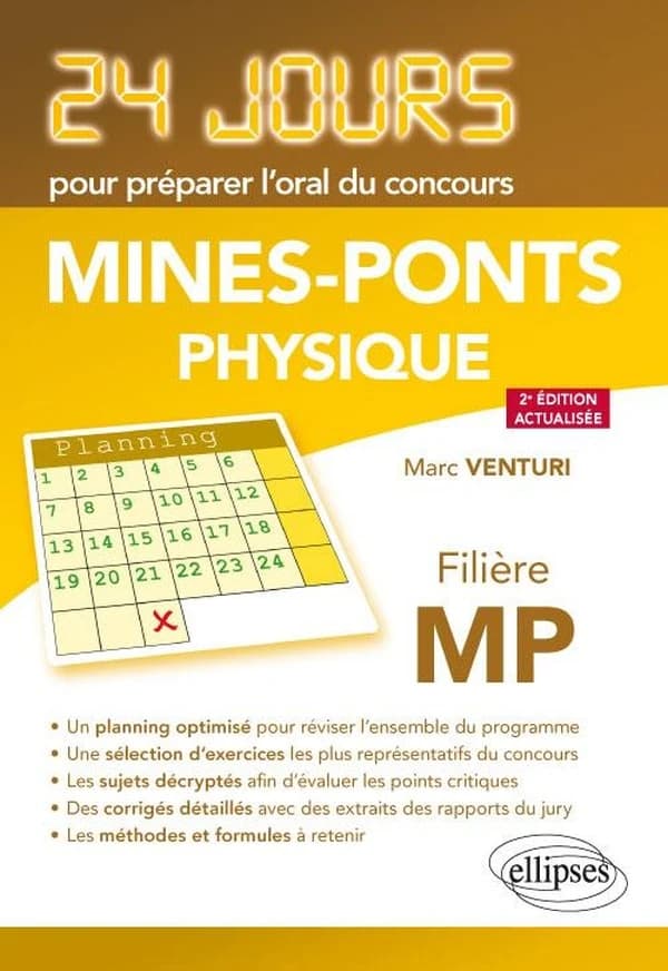 Mines-ponts, physique : filière MP