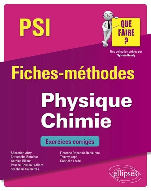 Physique, chimie : PSI