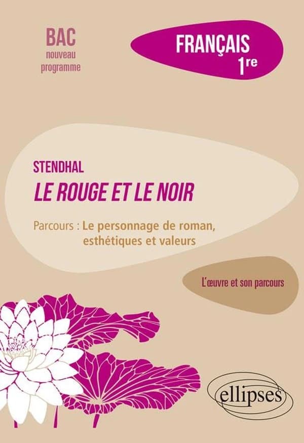 Stendhal, "Le rouge et le noir" : parcours le personnage de roman, esthétiques et valeurs