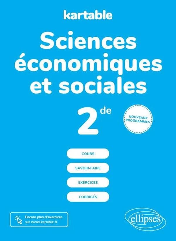 Sciences économiques et sociales ; 2de ; nouveaux programmes