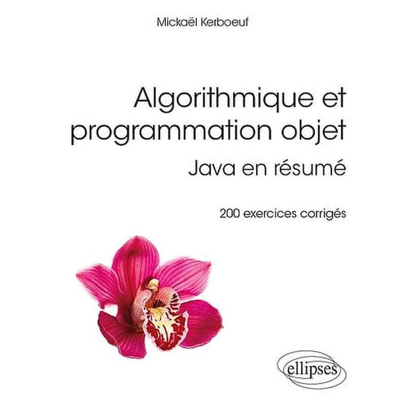 Algorithmique et programmation objet  - Java en résumé, 200 exercices corrigés