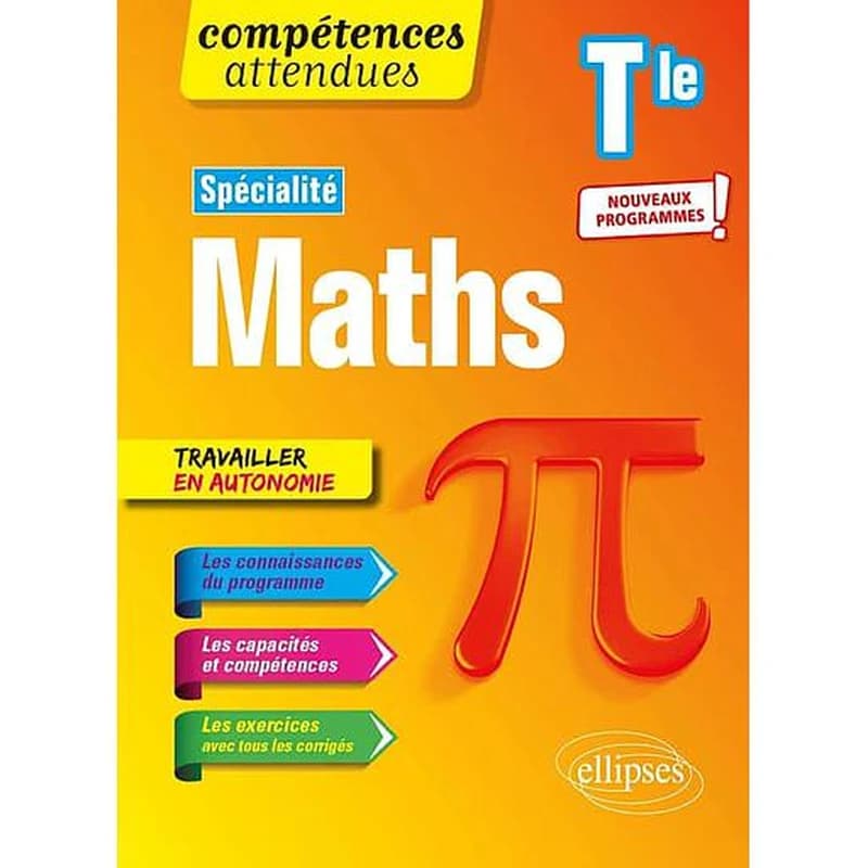 Spécialité mathématiques, terminale : nouveaux programmes