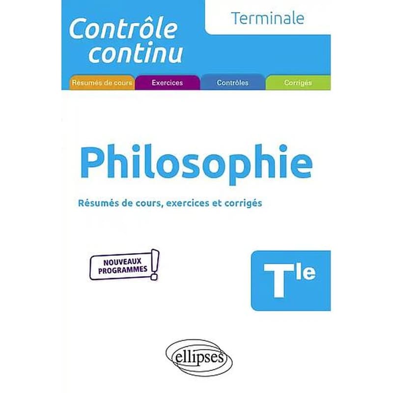 Contrôle continu ; philosophie ; terminale