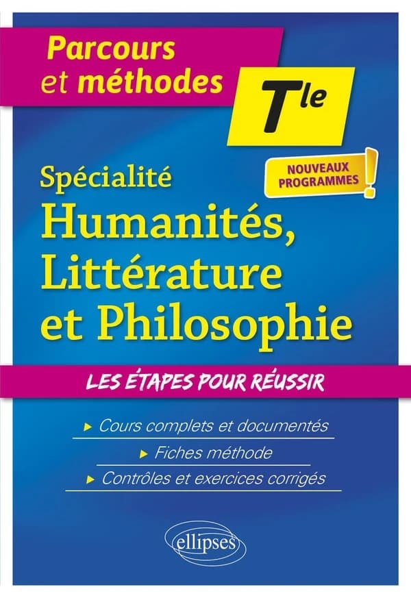 Spécialité humanités, littérature et philosophie : terminale, nouveaux programmes