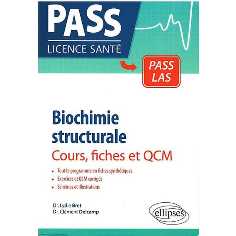 Biochimie structurale : cours, fiches et QCM