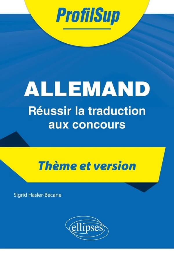 Allemand : réussir la traduction aux concours