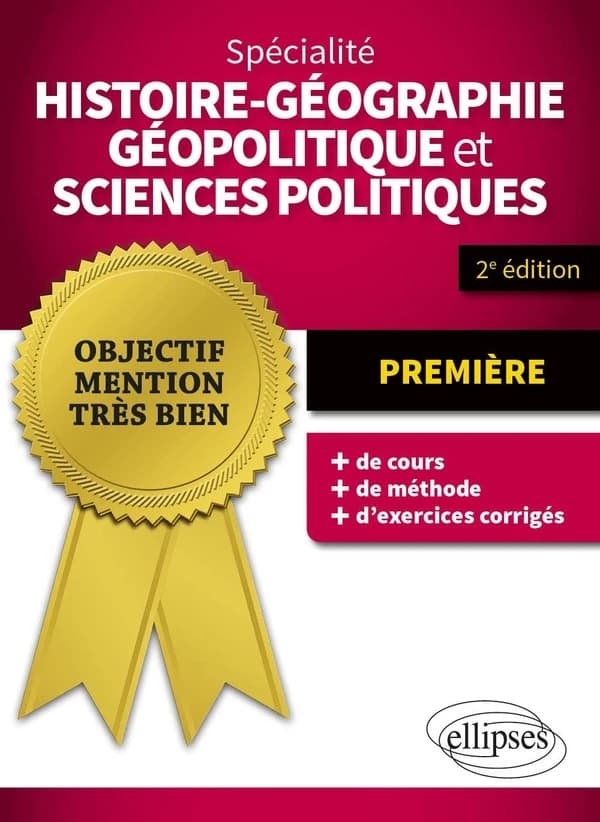 Spécialité histoire-géographie, géopolitique et sciences politiques : première (2e édition)
