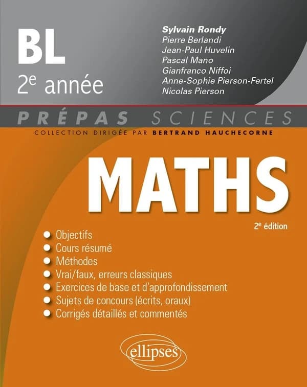 Mathématiques : BL, 2e année (2e éd.)