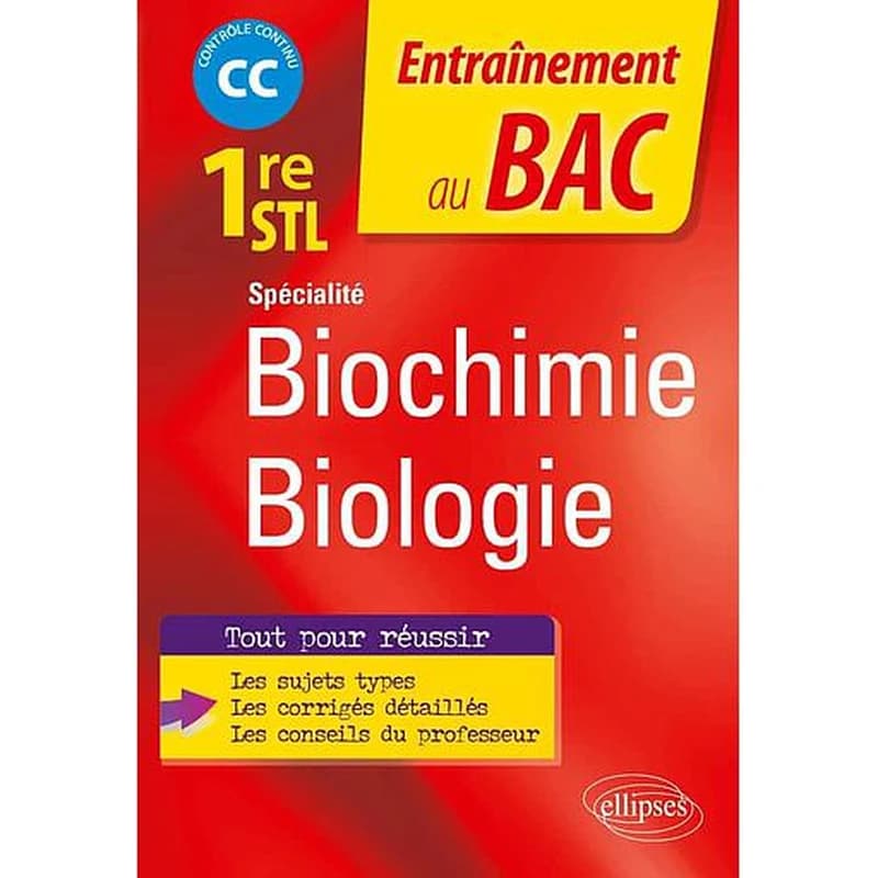 Spécialité biochimie-biologie : première STL