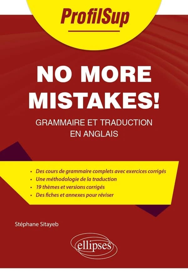 No more mistakes ! : grammaire et traduction en anglais