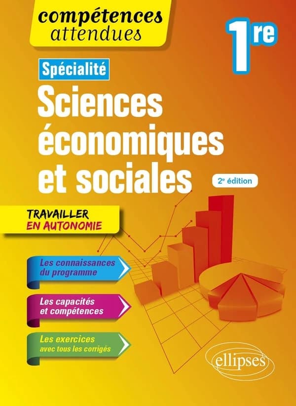 Sciences économiques et sociales : spécialité : première (2e éd.) Isabelle Koquely,...