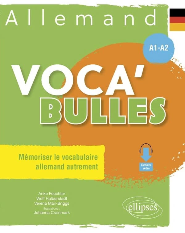 Voca' bulles : allemand, A1-A2 : mémoriser le vocabulaire allemand autrement