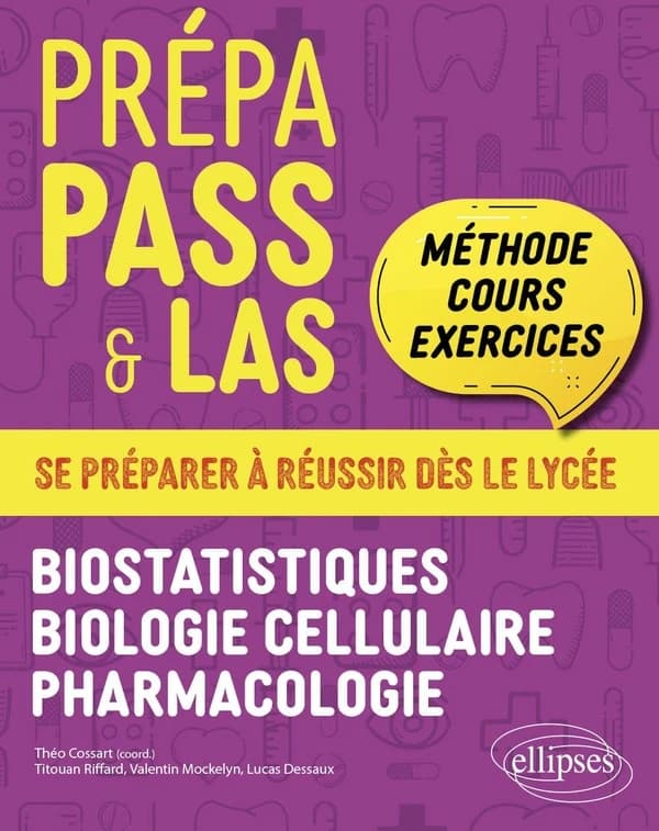 Biostatistiques, biologie cellulaire, pharmacologie